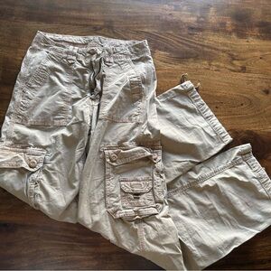American Eagle Outfitters Tan Cargo Baggy Jogger